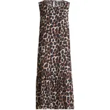 Betty & Co Sommerkleid Leo-Look Braun 36