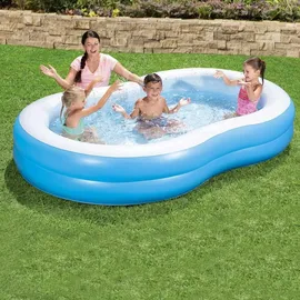 BESTWAY Lagune Family Planschbecken 262 x 157 x 46 cm