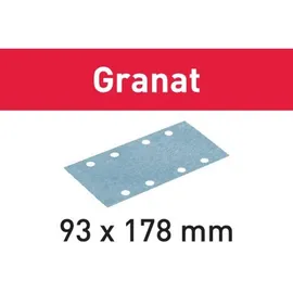 Festool STF 93X178 P120 GR/100 Granat Schleifblatt 178x93mm K120, 100er-Pack 498936