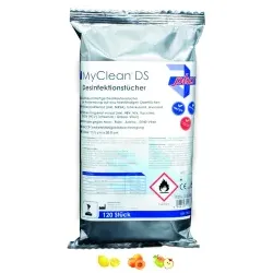 MaiMed MyClean® DS Schnelldesinfektionstücher Refill 79623 , 1 Packung = 120 Stück, Neutral