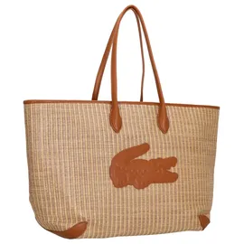 Lacoste Shopping Bag Shopper 15" 42 cm Natural Tan/Braun