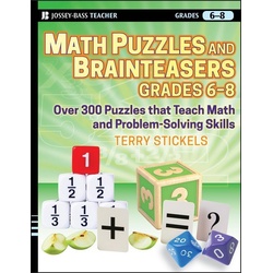 Math Puzzles and Brainteasers Grades 6-8 als eBook Download von Terry Stickels