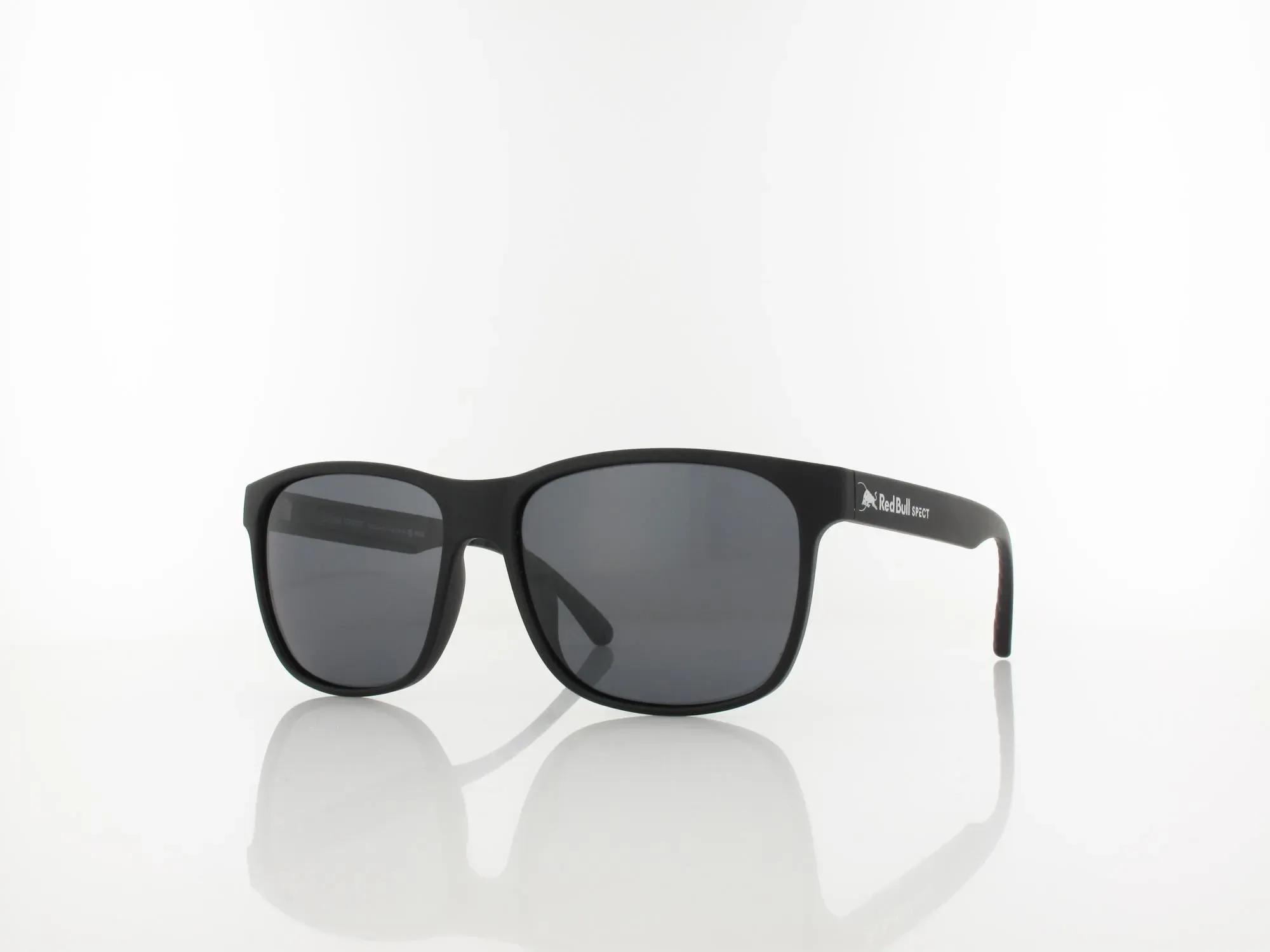 Red Bull SPECT EARLE 001P 57 soft touch matte black / smoke pol