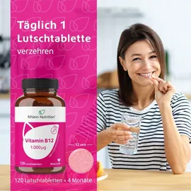 r(h)ein nutrition & health gmbh Vitamin B12 Activ 1000 μg hochdosiert+vegan Kapseln