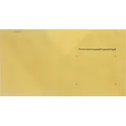 RNK Zustellungsumschlag DL 500ST 2047 An Postamt