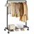 Songmics Garderobenständer HSR61BK Schwarz