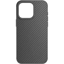 Black Rock iPhone 15 Pro Max Carbon Cover schwarz