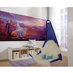 KOMAR Papiertapete »Frozen Panorama«, Breite: 368 cm, inkl. Kleister - bunt