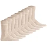 Hudson Sneakersocken 9er Pack Beige 39-42
