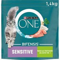 Purina ONE BIFENSIS Sensitive Truthahn und Reis 1,4 kg