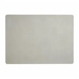 Asa Selection soft leather placemats Tischset, limestone
