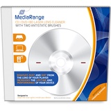 MediaRange CD|DVD|BD Laser Reinigungs-CD mit antistatischer Bürste, Weiß