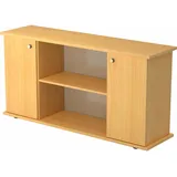 bümö Sideboard, Buche, Holzwerkstoff, Buche, 3 Fächer, 166.1x84x44.8 cm, FSC Mix, Wohnzimmer, Kommoden & Sideboards, Sideboards