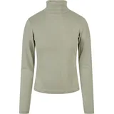 URBAN CLASSICS Ladies Modal Turtleneck Longsleeve - Grün - XS