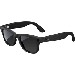 Ray-Ban Meta Wayfarer (Matte Black / Grey) Groß