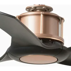 Faro JUST FAN M Deckenventilator in Kupfer/Schwarz