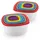 GOURMETmaxx Frischhaltedose mehrfarbig 24,40 x 25,00 x 25,00 cm 1,025 l 28-teiliges Set