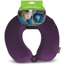 Worldpack Nackenkissen Memory Foam 40 x 80 cm Violett