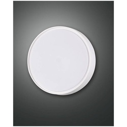 Fabas Luce Hatton Deckenleuchte LED 1x14W Polycarbonatstruktur Weiss