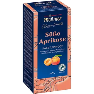 Meßmer Classic Moments Süße Aprikose Teebeutel 25 x 3 g