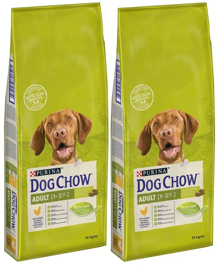 PURINA Dog Chow Adult Chicken 2x14kg (Rabatt für Stammkunden 3%)