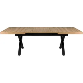 Mäusbacher TAVOLO PLUS 200 x 79,5 x 100 cm Asteiche Dekor/Schwarz