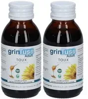 GRINTUSS ADULT TOUX SIROP - Tous types de toux Sirop 2x128 g