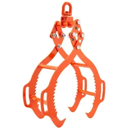VEVOR Forstzange 1500kg 914mm Holzzange Hebezange Schleppzange 4 Stahlklauen
