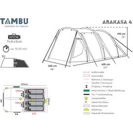 tambu ABAKASA 4 Blau