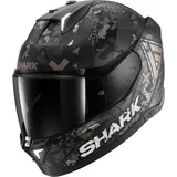 Shark Skwal i3 Hellcat Integralhelm - Matt Schwarz/Silber/Dunkelgrau / XL