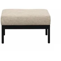 AppleBee Condor Lounge Hocker Aluminium schwarz
