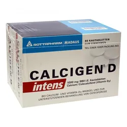 CALCIGEN D intens 1000mg/880 internationale Einheiten