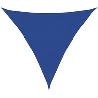 VidaXL - Sonnensegel 160 g/m2 Dreieckig Blau 4,5x4,5x4,5 m