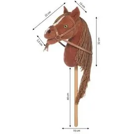 HKM Hobby Horse Mini rotbraun
