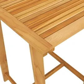 vidaXL Gartenbar Set 5-tlg. Schwarz