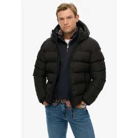 Superdry Hooded Sports Puffer Jacke schwarz XL