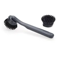 Joseph Joseph Spülbürste SinkTech Schwarz mit Ersatzkopf