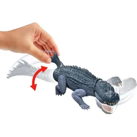 Mattel Gigantic Thrashers Purussaurus Dinosaurierfigur, mehrfarbig