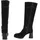 Ital-Design High-Heel-Stiefel Damen Schwarz 37