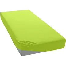 OTTO home Spannbettlaken Blackberry Single-Jersey 200 x 200 cm grün