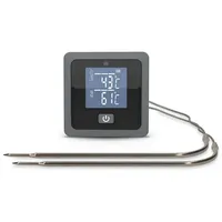 Nedis Grillthermometer 1-tlg. ABS grau