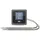 Nedis Grillthermometer 1-tlg. ABS grau