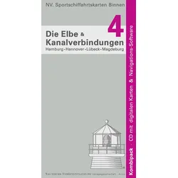 NV Binnen Band 4: Elbe zwischen Hamburg und Berlin, Elbe-Seitenkanal, Mittelkanal.
