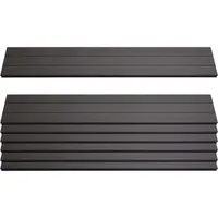MCW WPC Sichtschutzlatten Savoie 90 x 16 cm Anthrazit 7 St.
