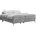 Boxspringbett 160 200 H4 Hellgrau