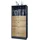 Vladon Pino V3 56 x 125 x 36 cm Anthrazit matt / Eiche Natur