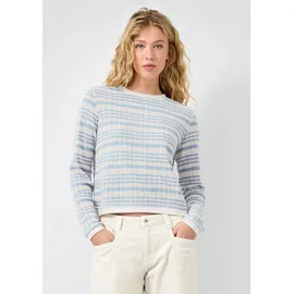 QS Longsleeve mit Ajourmuster - M