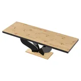Design Esstisch Tisch HEB-222 Hochglanz ausziehbar 160 bis 256 cm