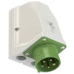 PCE 9515-10 CEE-Wandgerätestecker 16A 5p 10h IP44 951510