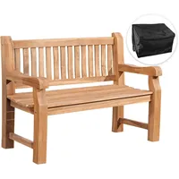 TPFGarden Teakbank, Braun, Holz, 120x93x61 cm, Gartenmöbel, Gartenbänke